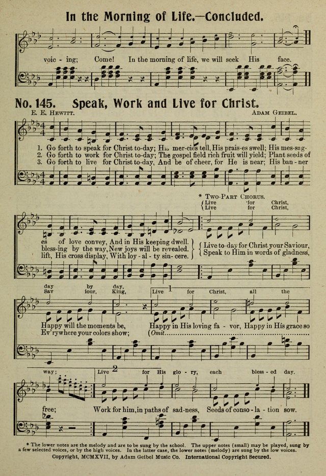Jubilate : A Modern Sunday-School Hymnal page 146