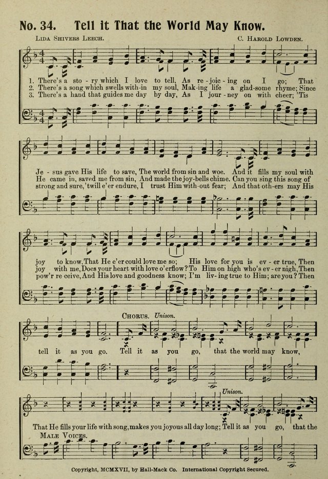 Jubilate : A Modern Sunday-School Hymnal page 35
