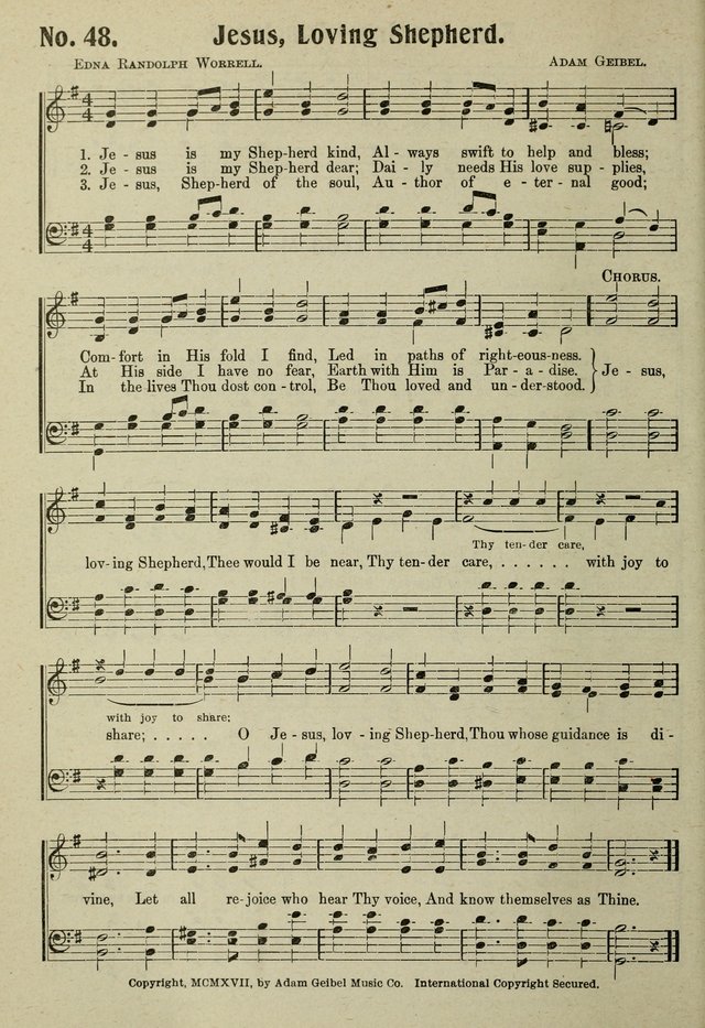 Jubilate : A Modern Sunday-School Hymnal page 49