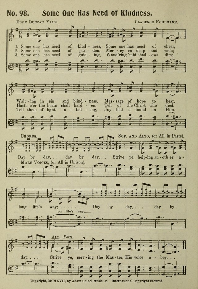 Jubilate : A Modern Sunday-School Hymnal page 99
