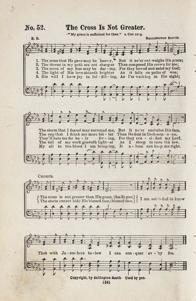 The Joy Bells of Canaan or Burning Bush Songs No. 2 page 52