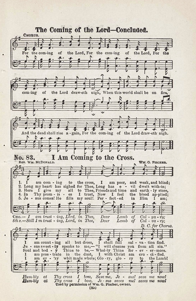 The Joy Bells of Canaan or Burning Bush Songs No. 2 page 83