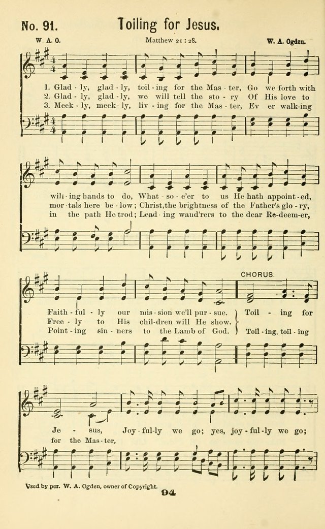 Junior Christian Endeavor Songs page 103