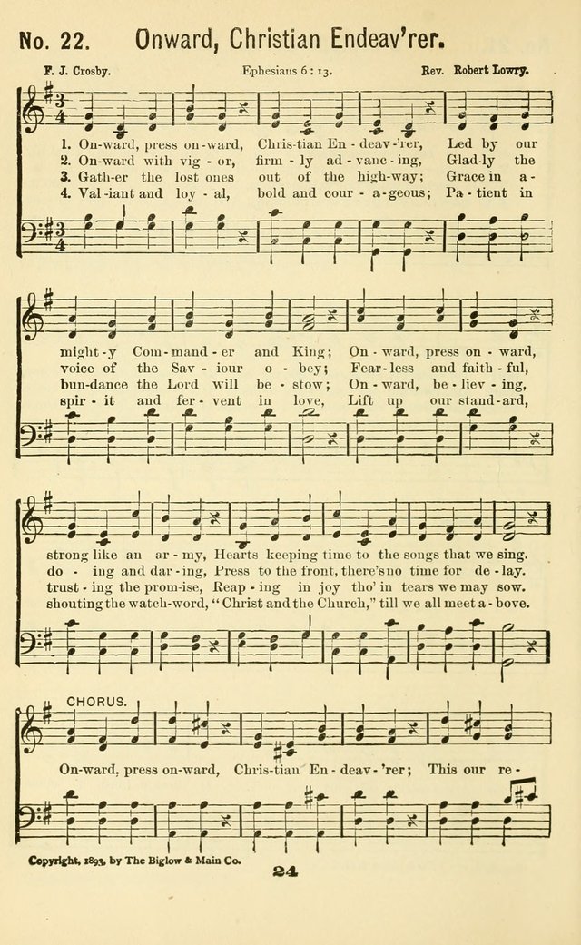 Junior Christian Endeavor Songs page 29