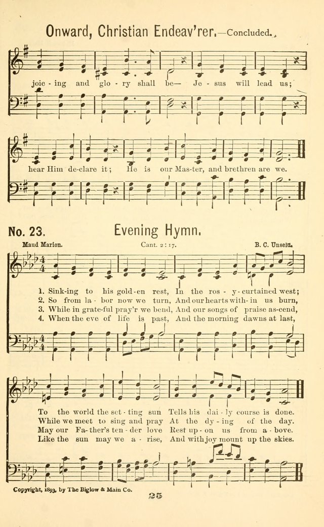 Junior Christian Endeavor Songs page 30