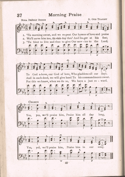 Junior Hymns page 38
