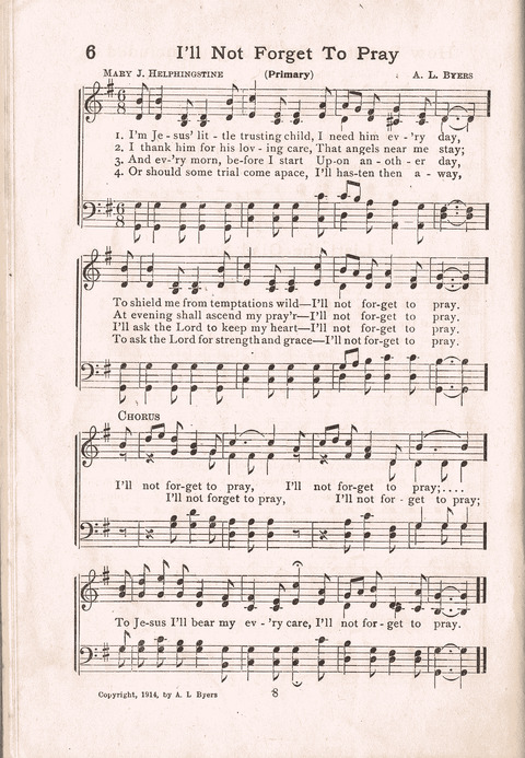 Junior Hymns page 6
