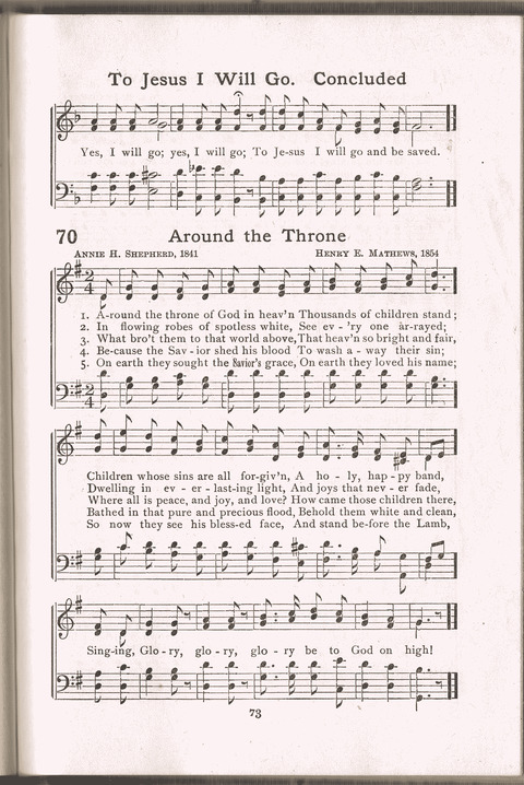 Junior Hymns page 71