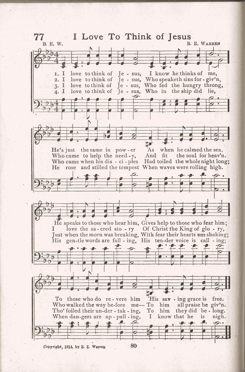 Junior Hymns page 78