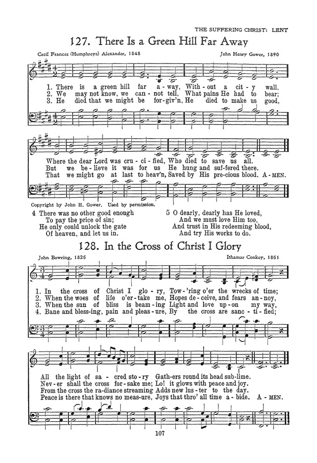 The Junior Hymnal, Containing Sunday School and Luther League Liturgy and Hymns for the Sunday School page 107