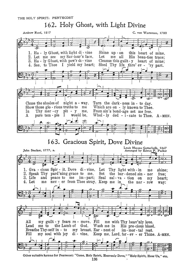 The Junior Hymnal, Containing Sunday School and Luther League Liturgy and Hymns for the Sunday School page 136
