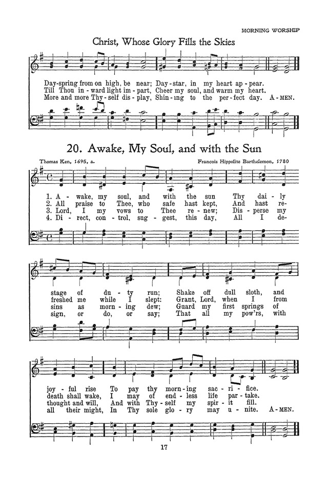 The Junior Hymnal, Containing Sunday School and Luther League Liturgy and Hymns for the Sunday School page 17