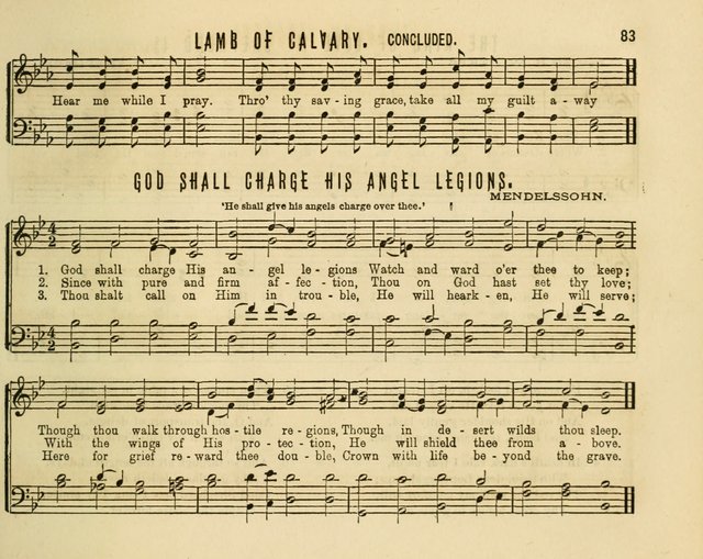 Joyful Songs: a choice collection of new Sunday School music page 83