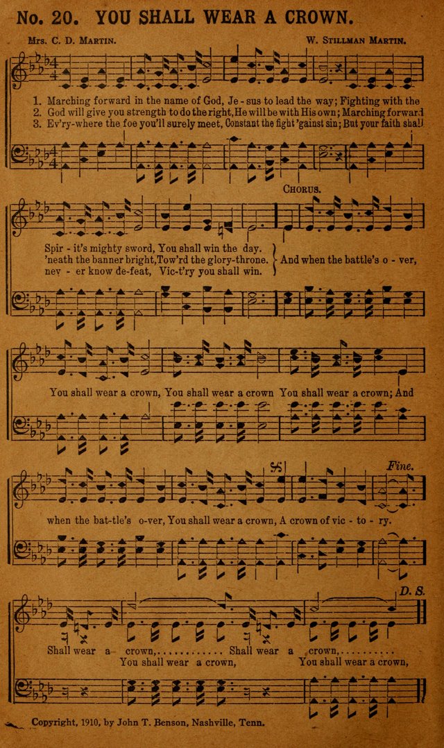 Jewel Songs: suitable for all kinds of religious services page 20