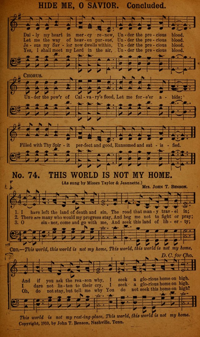 Jewel Songs: suitable for all kinds of religious services page 71