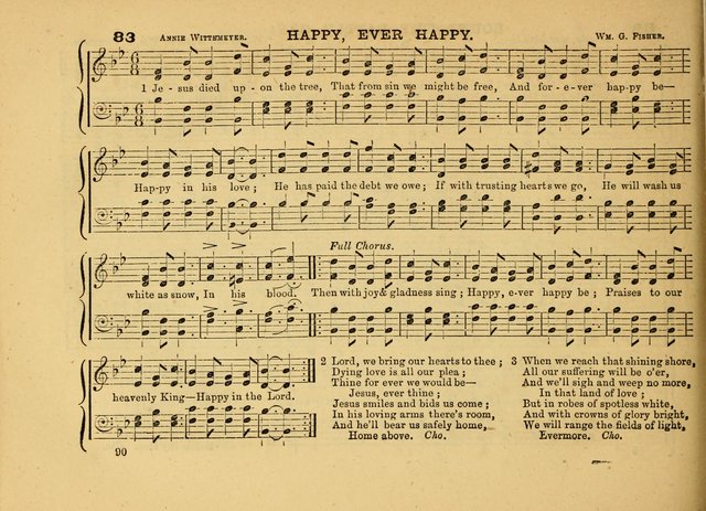 The Jewel: a selection of hymns and tunes for the Sabbath school, designed as a supplement to "The Gem" page 90