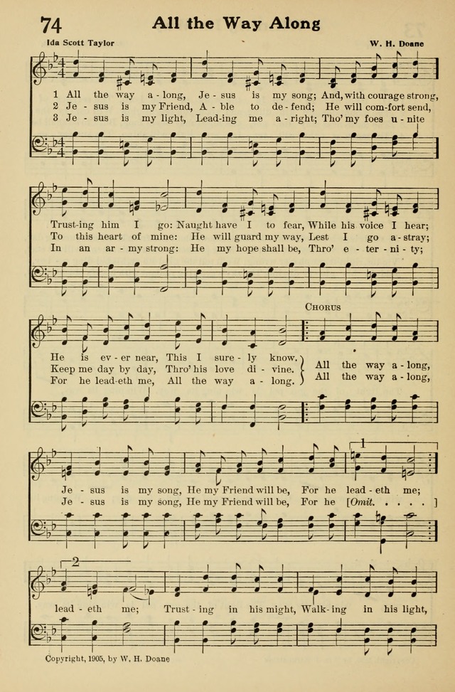 Jubilant Voices for Sunday Schools and Devotional Meetings page 77