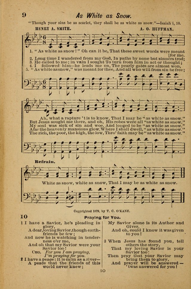 Joy to the World: or, sacred songs for gospel meetings page 10