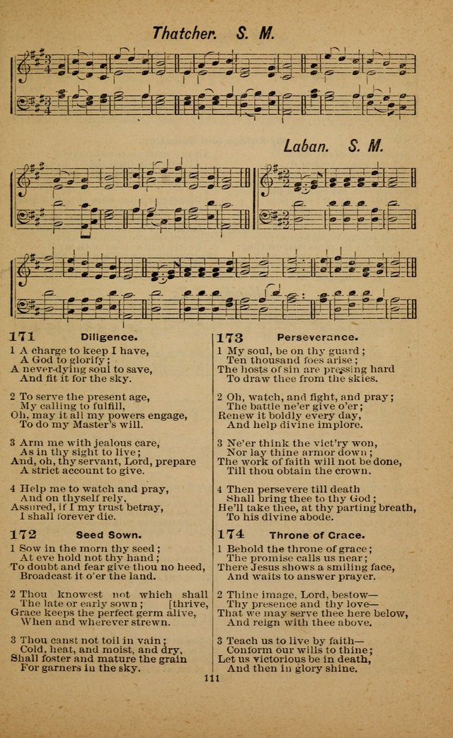 Joy to the World: or, sacred songs for gospel meetings page 111