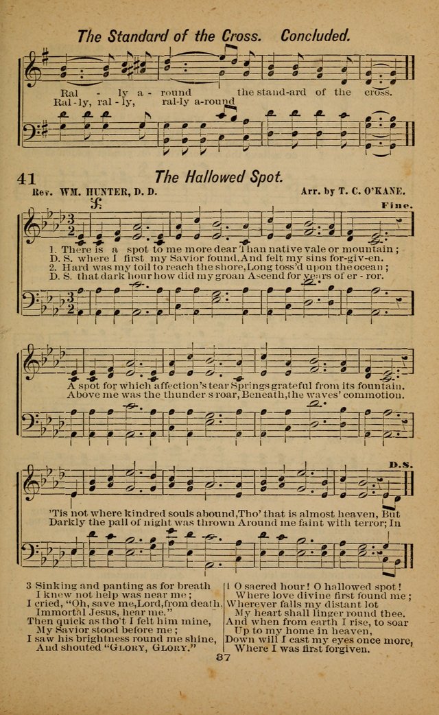 Joy to the World: or, sacred songs for gospel meetings page 37