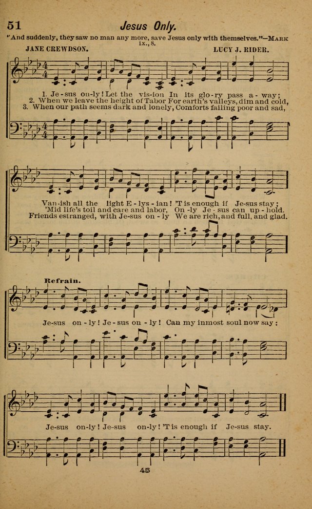 Joy to the World: or, sacred songs for gospel meetings page 45