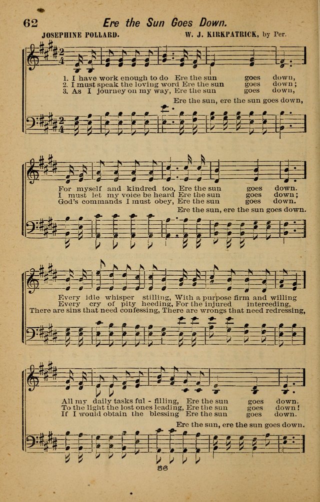 Joy to the World: or, sacred songs for gospel meetings page 56