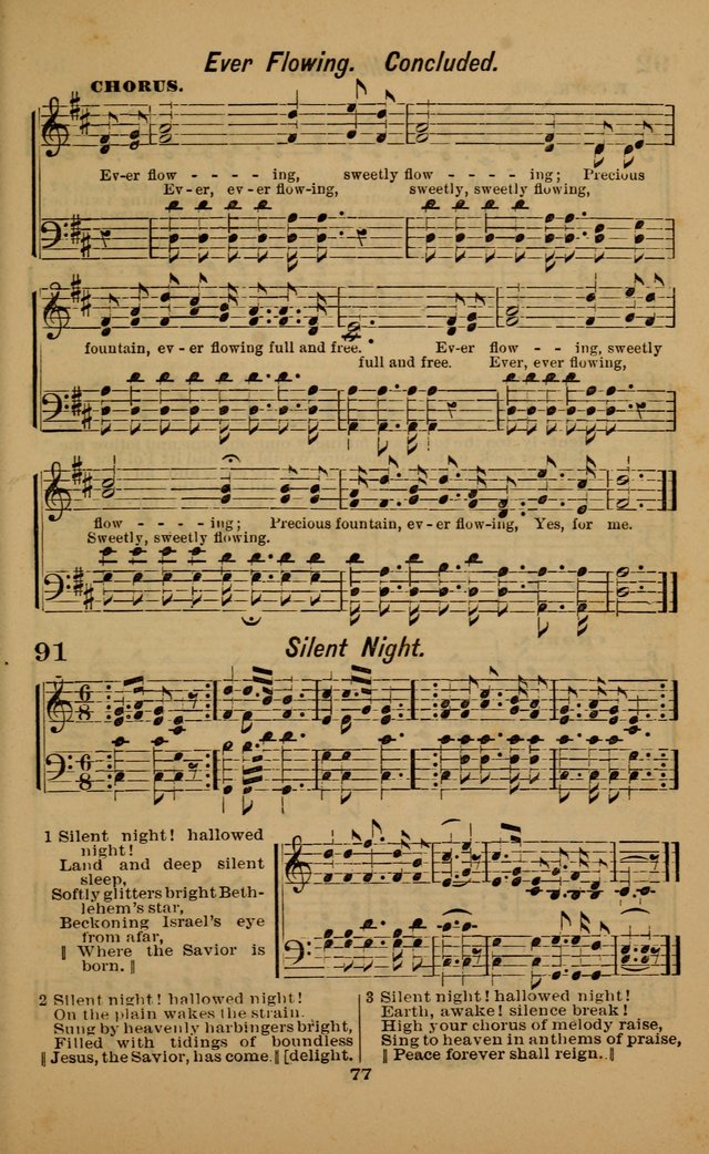 Joy to the World: or, sacred songs for gospel meetings page 77