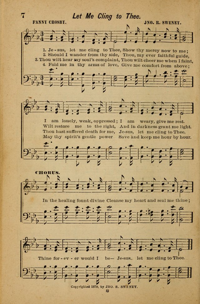 Joy to the World: or, sacred songs for gospel meetings page 8