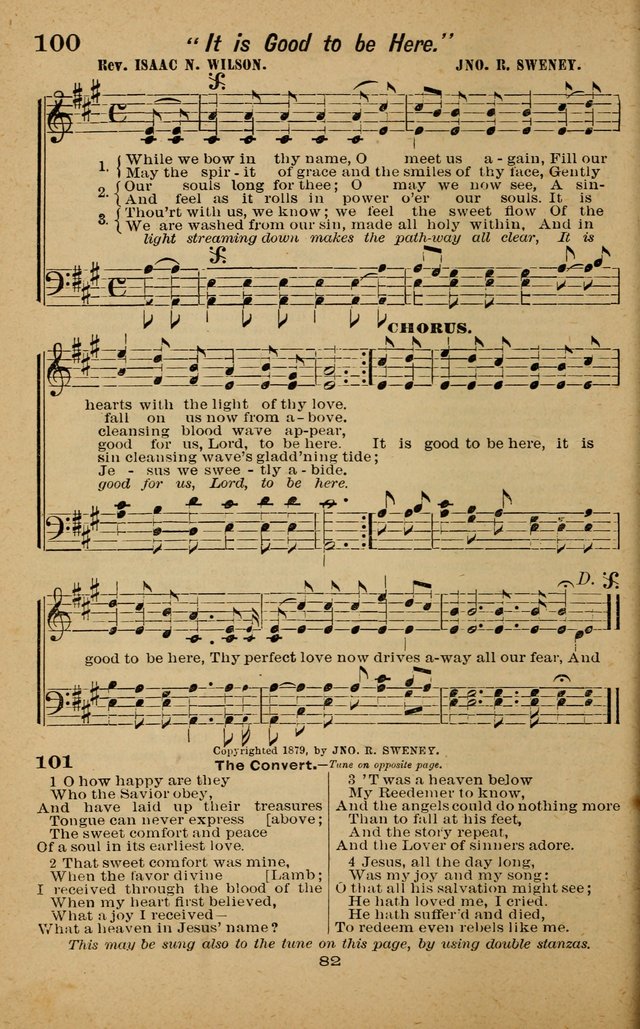 Joy to the World: or, sacred songs for gospel meetings page 82