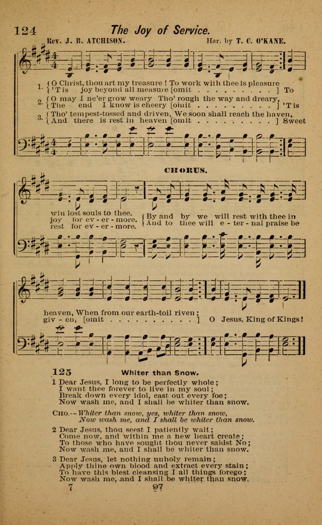 Joy to the World: or, sacred songs for gospel meetings page 97