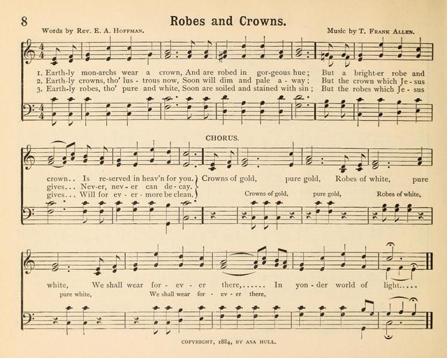 Jewels of Praise: a collection of choice original hymns and tunes suitable for Sunday-Schools, Bible Classes and the Home Circle page 8