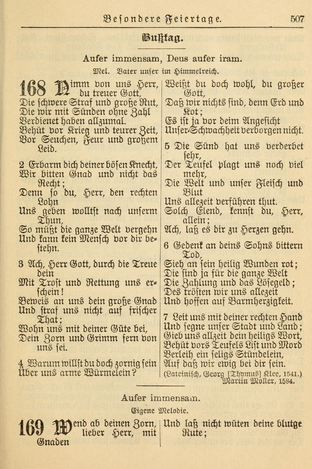 Kirchenbuch für Evangelisch-Lutherische Gemeinden page 507