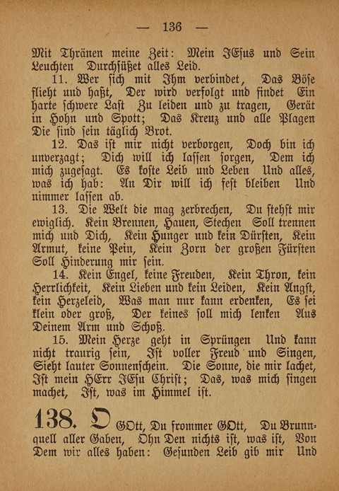 Kropper Gesang- und Liederbuch: (4. ed) page 136