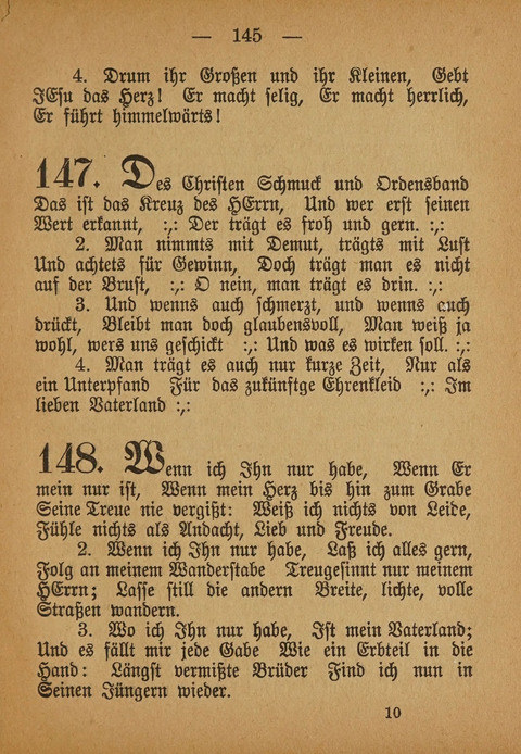 Kropper Gesang- und Liederbuch: (4. ed) page 145