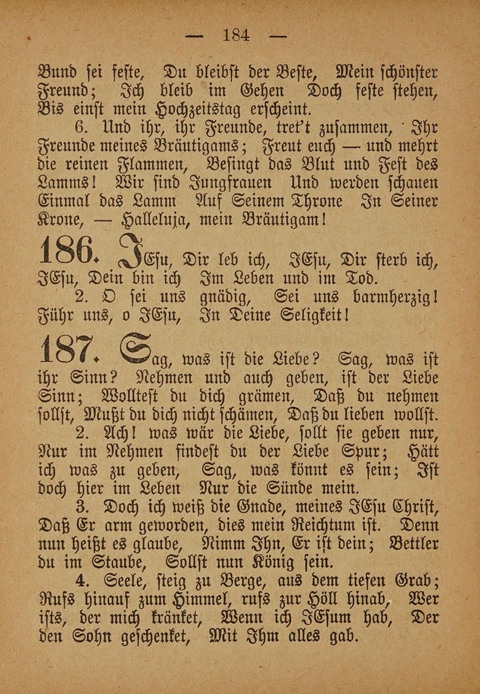 Kropper Gesang- und Liederbuch: (4. ed) page 184