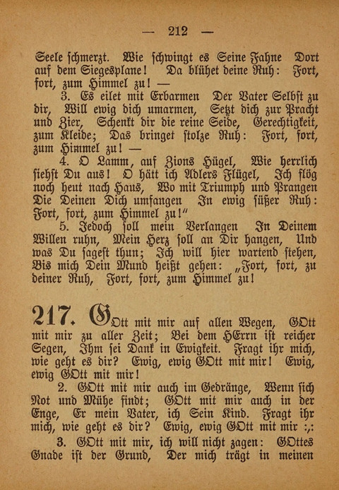 Kropper Gesang- und Liederbuch: (4. ed) page 212