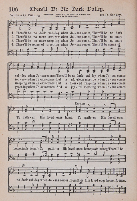 Kingdom Songs: the choicest hymns and gospel songs for all the earth, for general us in church services, Sunday schools, and young people meetings page 111