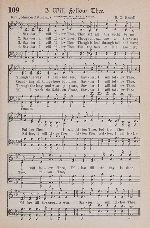 Kingdom Songs: the choicest hymns and gospel songs for all the earth, for general us in church services, Sunday schools, and young people meetings page 114