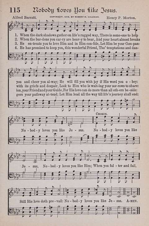 Kingdom Songs: the choicest hymns and gospel songs for all the earth, for general us in church services, Sunday schools, and young people meetings page 120