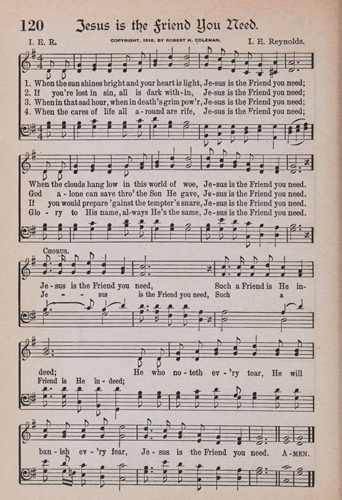 Kingdom Songs: the choicest hymns and gospel songs for all the earth, for general us in church services, Sunday schools, and young people meetings page 125
