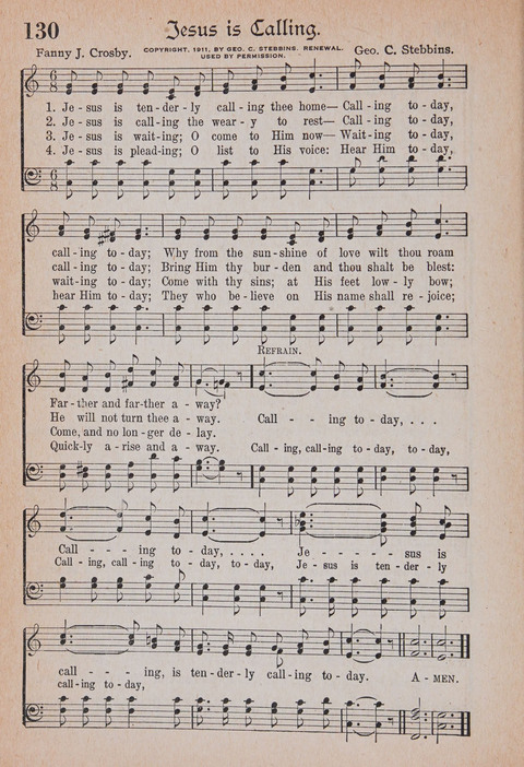 Kingdom Songs: the choicest hymns and gospel songs for all the earth, for general us in church services, Sunday schools, and young people meetings page 135