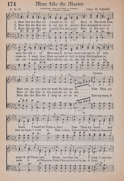 Kingdom Songs: the choicest hymns and gospel songs for all the earth, for general us in church services, Sunday schools, and young people meetings page 179