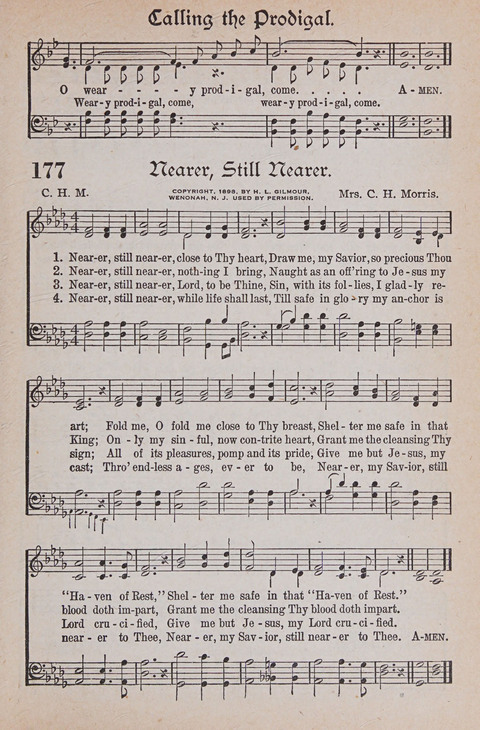 Kingdom Songs: the choicest hymns and gospel songs for all the earth, for general us in church services, Sunday schools, and young people meetings page 182
