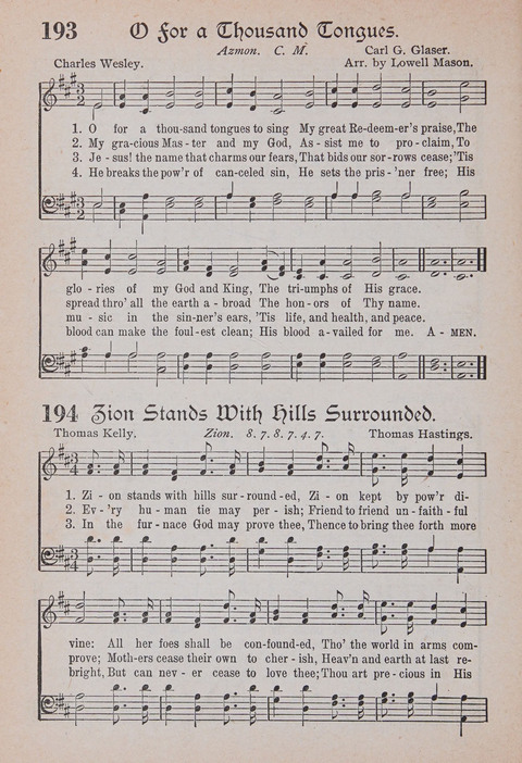 Kingdom Songs: the choicest hymns and gospel songs for all the earth, for general us in church services, Sunday schools, and young people meetings page 197