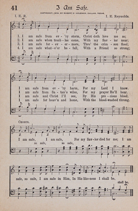 Kingdom Songs: the choicest hymns and gospel songs for all the earth, for general us in church services, Sunday schools, and young people meetings page 46