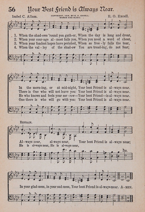 Kingdom Songs: the choicest hymns and gospel songs for all the earth, for general us in church services, Sunday schools, and young people meetings page 61
