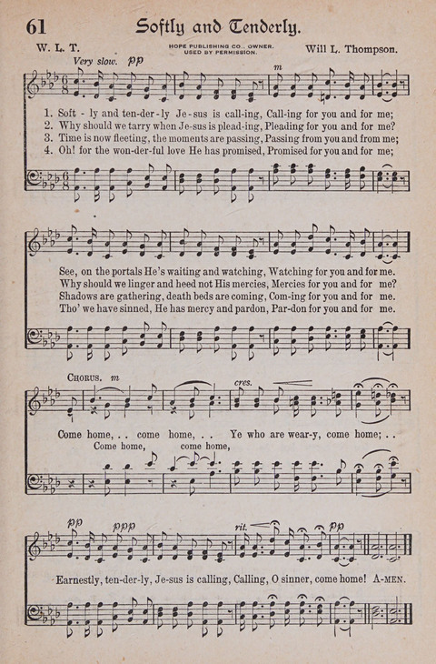 Kingdom Songs: the choicest hymns and gospel songs for all the earth, for general us in church services, Sunday schools, and young people meetings page 66