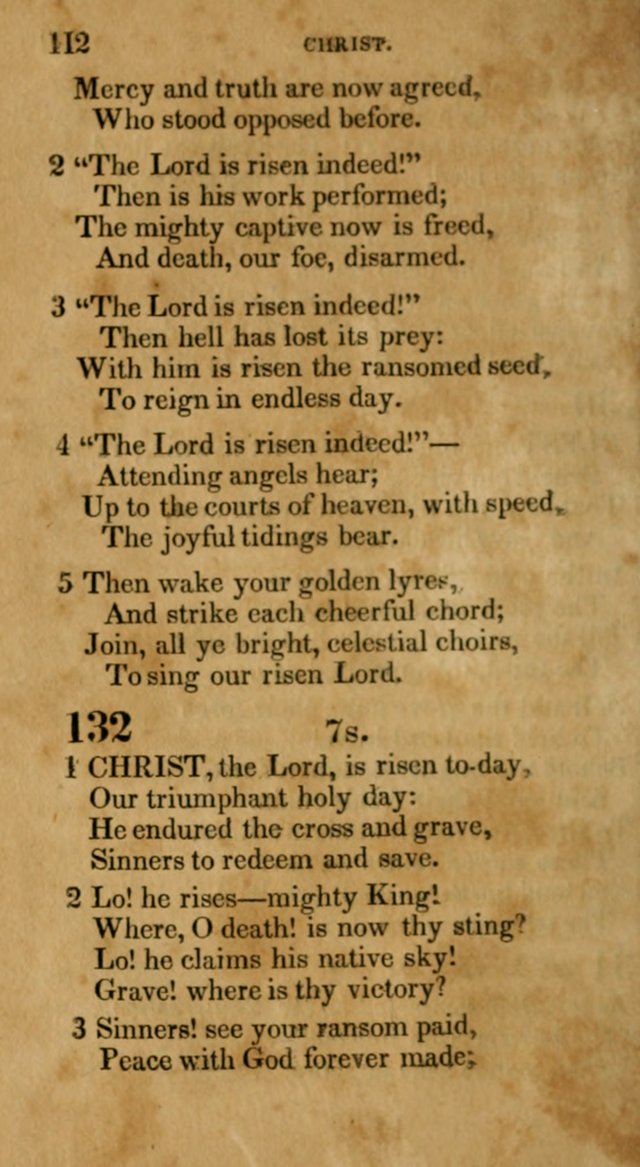 The Lyrica: a collection of psalms, hymns, and spiritual songs, adapted to general use page 112