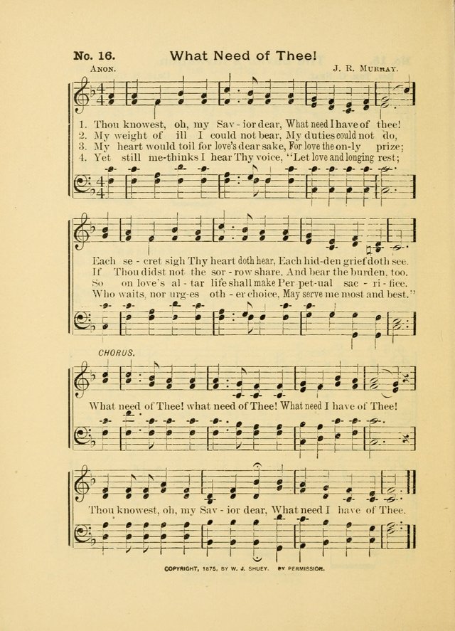 Little Branches: a collection of songs prepared especially for the primary and infant departments of the sunday school page 16