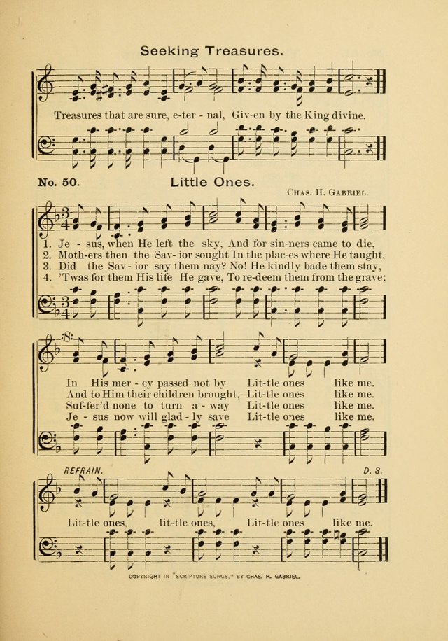 Little Branches: a collection of songs prepared especially for the primary and infant departments of the sunday school page 53
